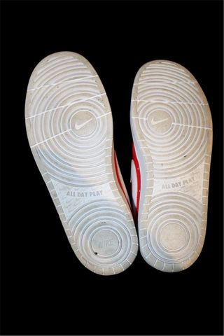 Scarpe Nike Court Borough Mid 2 Rosse Tg 39