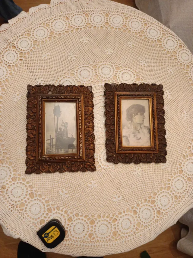 Pareja de cuadros decorativos