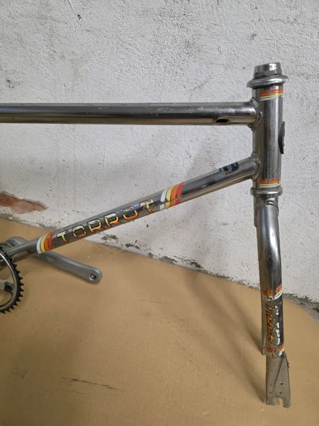 Cuadro Torrot Tiger BMX Cromado