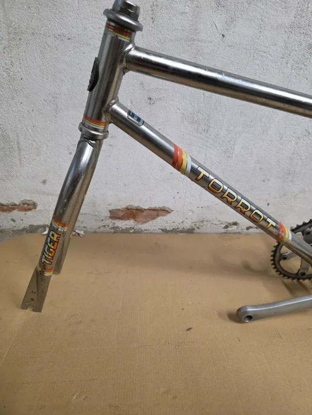 Cuadro Torrot Tiger BMX Cromado