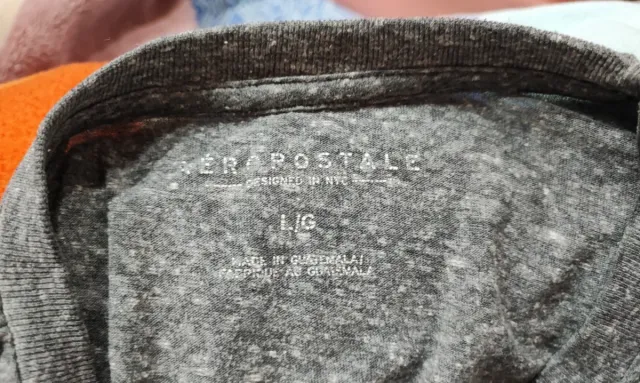 Camiseta Aeropostale Gris Talla L