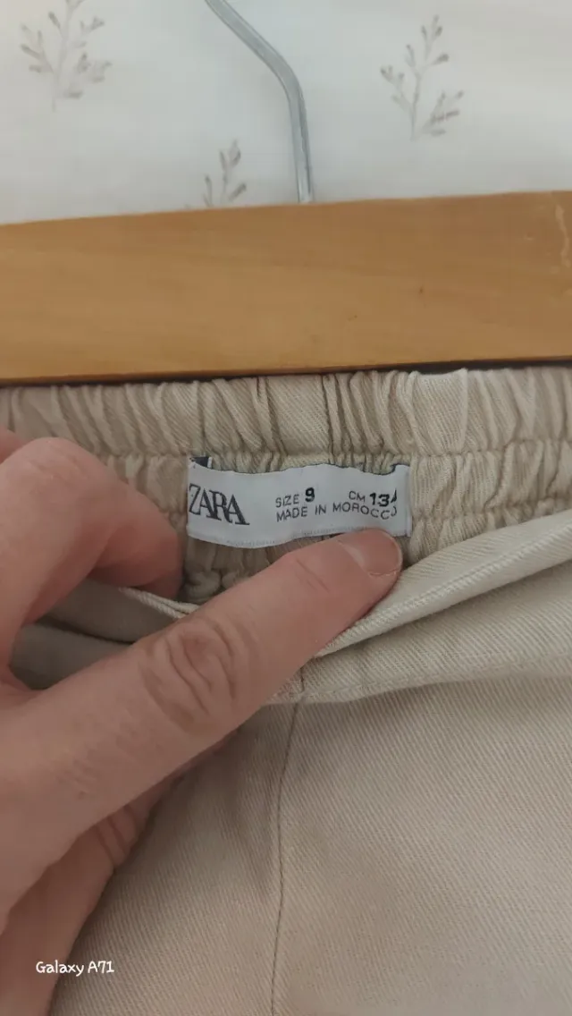 Pantalón culotte niña Zara 9 años