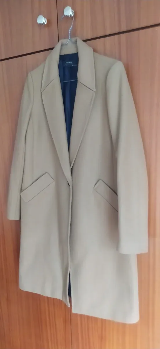 Abrigo beige XS