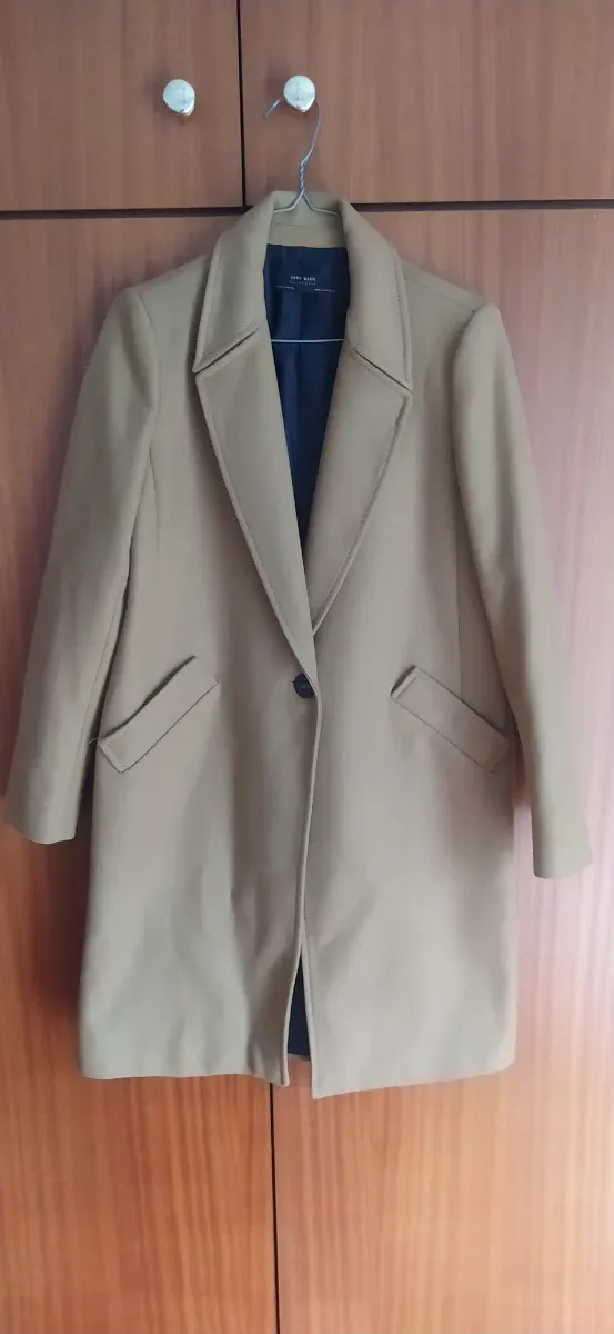 Abrigo beige XS