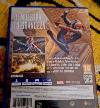 PS4 Spider-Man Marvel Juego