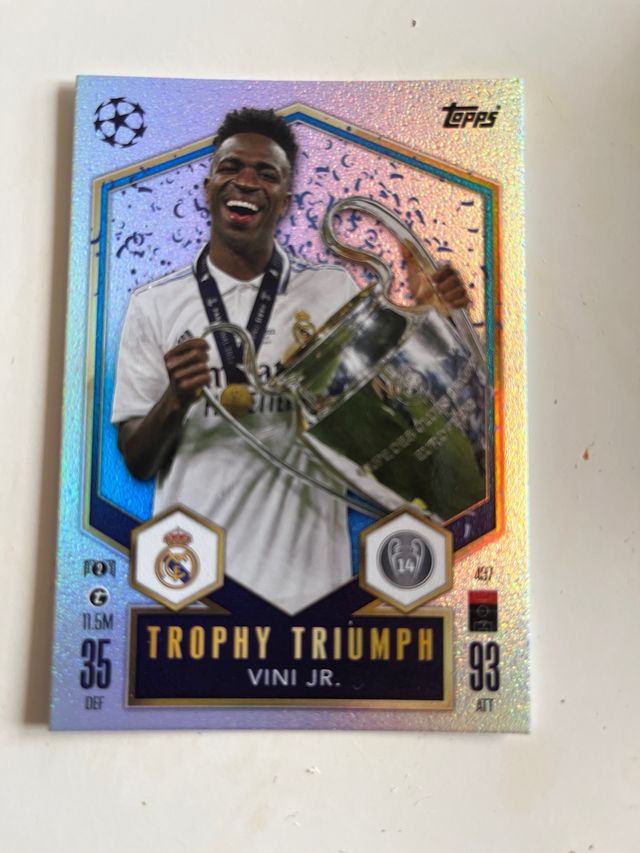 3 Cards Topps Trophy Triumph Gerrard y Zanetti