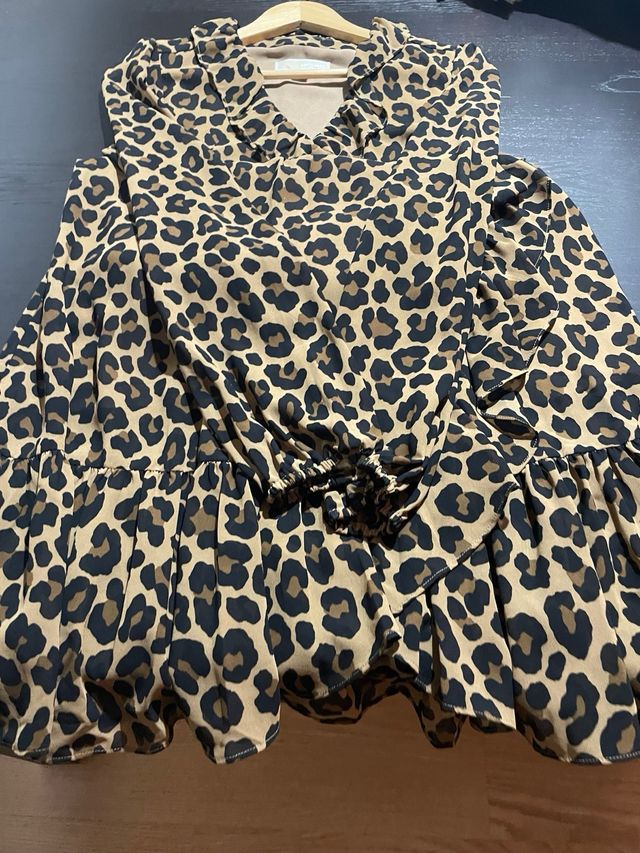 Vestido Michael Kors Animal Print