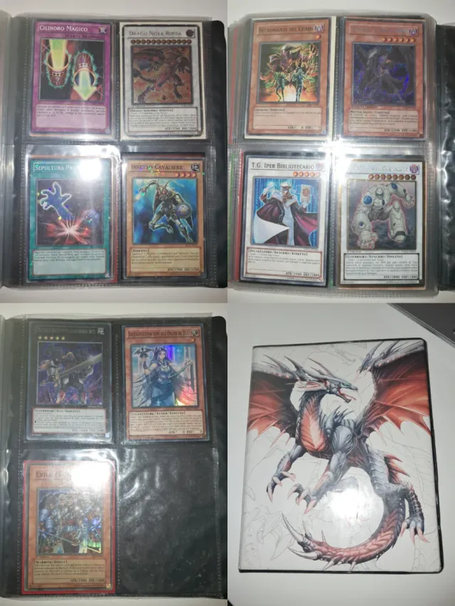 Album carte Yu-Gi-Oh! collezionismo