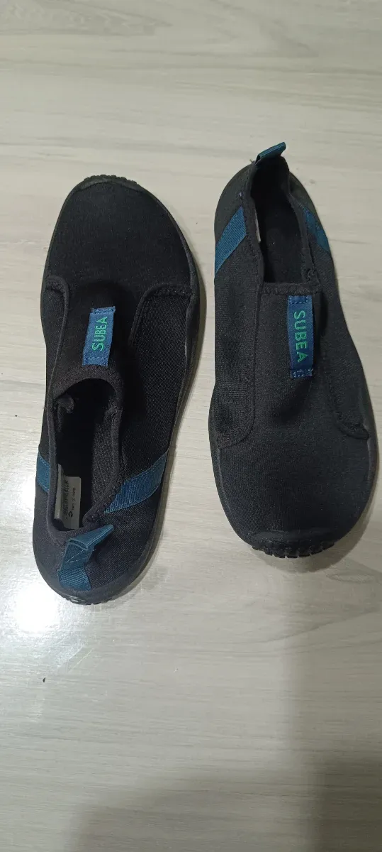 Escarpines Subea Talla 40/41 Negro/Azul