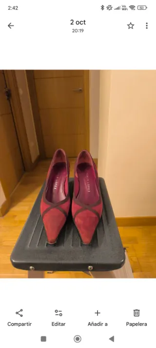 Zapatos de tacón LOPEZ burdeos