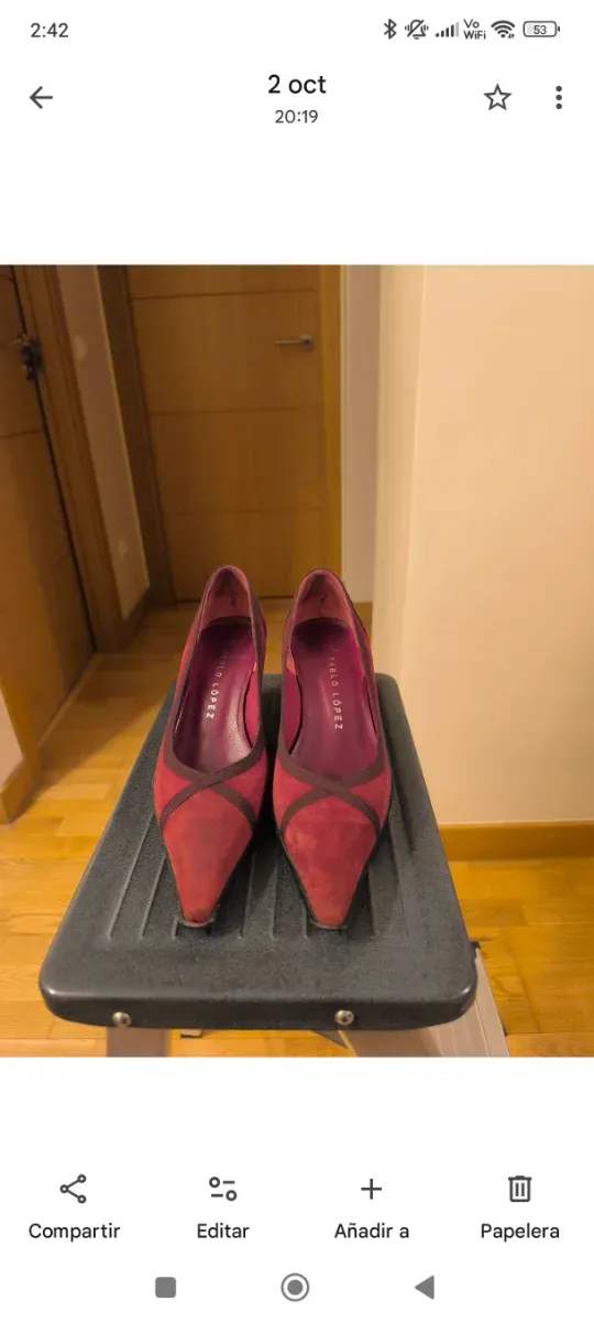 Scarpe col tacco LOPEZ bordeaux