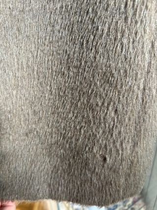 Abrigo Lana Mujer T40 Marrón Claro