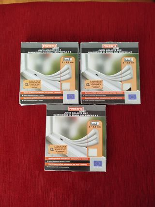 Powerfix Guarnizioni Porte/Finestre 3pz 2-3,5mm