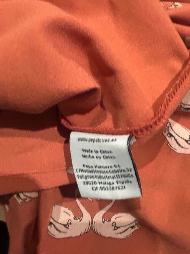 Camisa Paulaloves Estampado Cisnes y Corazones