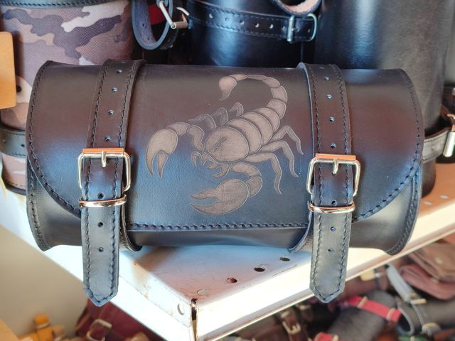 Borsa bussolotto moto Barilotto scorpione 25x12