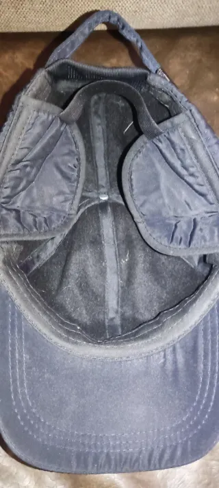 Gorra impermeable azul