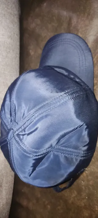 Gorra impermeable azul