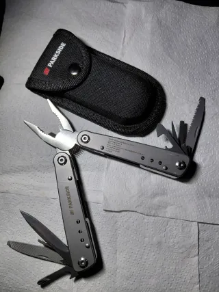 Alicate multifunción Parkside con funda