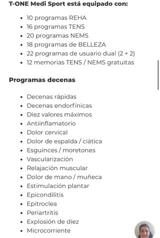 I-TECH T-ONE Medi Sport SP 4 CANALES 100 PROGRAMAS