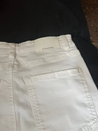 Pantalones Stradivarius Blancos