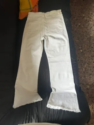 Pantalones Stradivarius Blancos