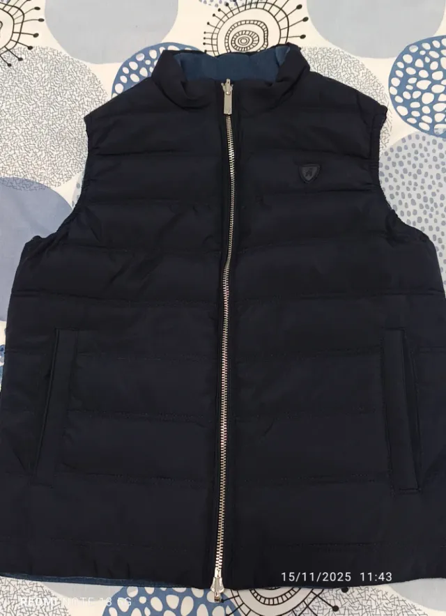 Chaleco acolchado niño reversible Álvaro moreno