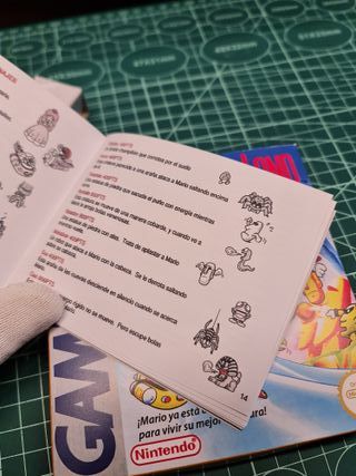 Manuale di Sostituzione Super Mario Land Game Boy