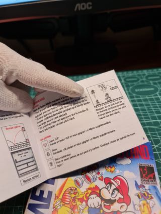 Manuale di Sostituzione Super Mario Land Game Boy