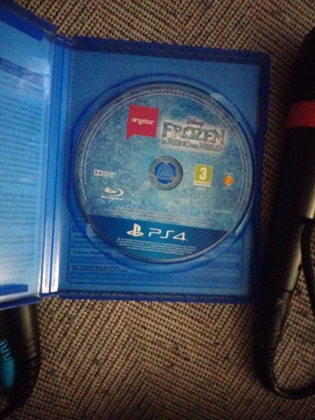 2 Microfoni Karaoke PS4 Frozen