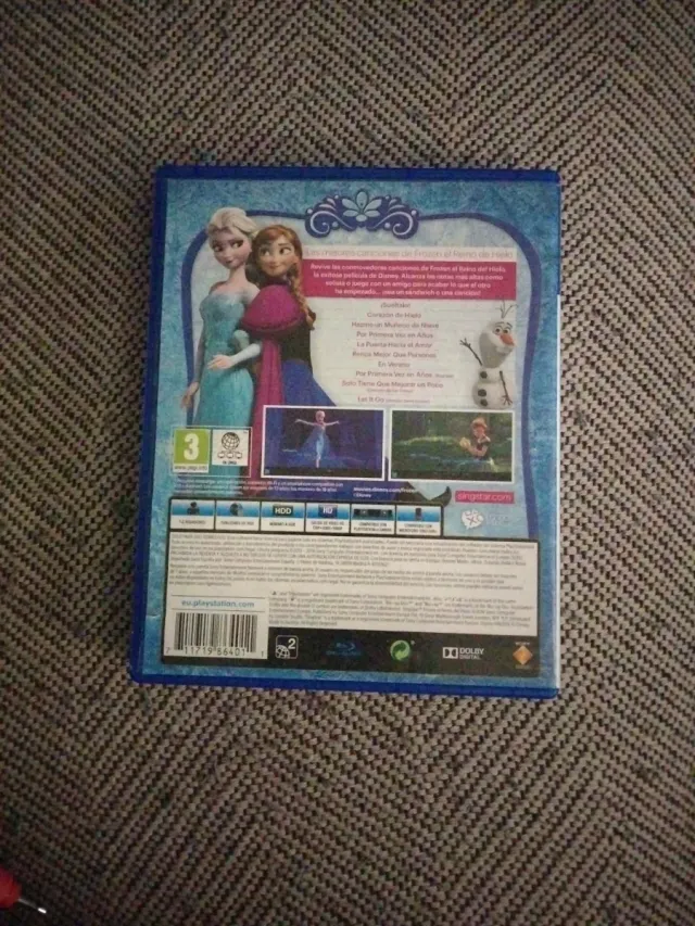 2 Microfoni Karaoke PS4 Frozen