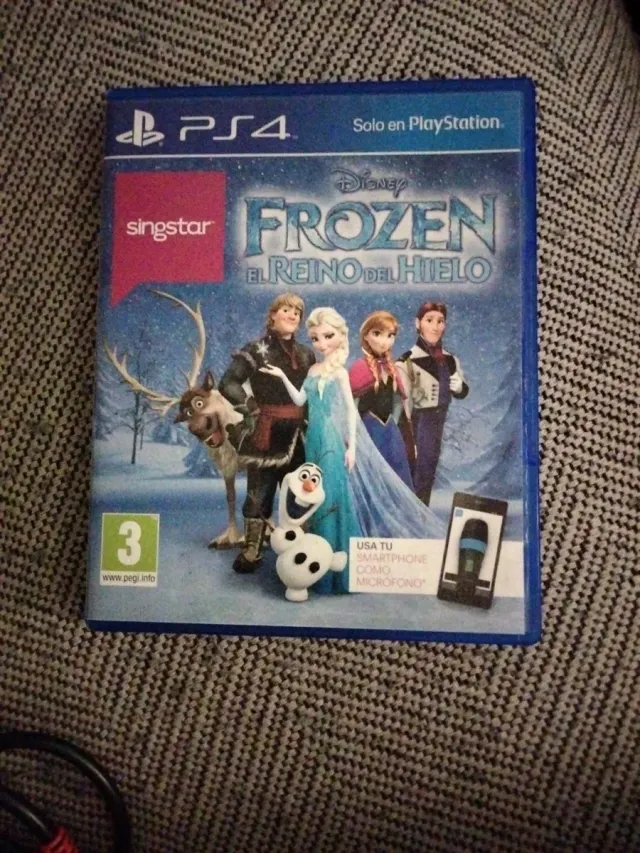 2 Microfoni Karaoke PS4 Frozen