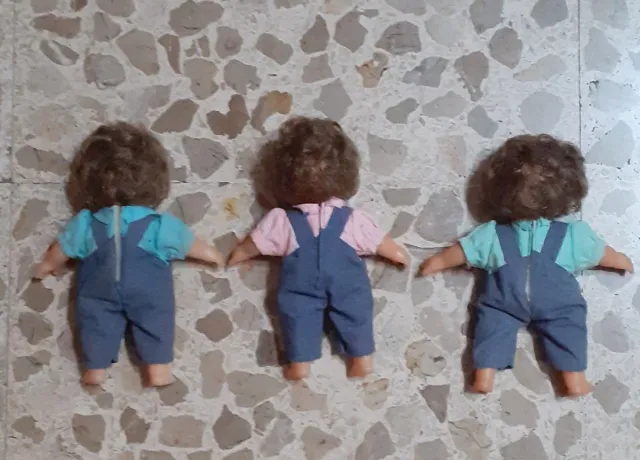 Muñecas Les 3 Bessones.- Las tres mellizas