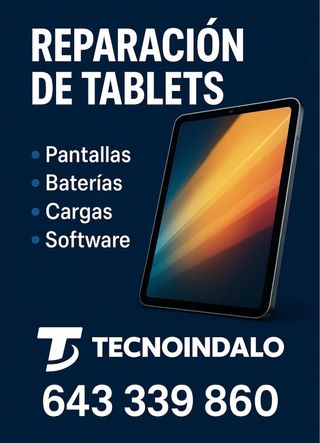 Reparación de Tablets Tecnoindalo