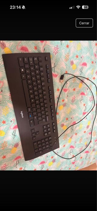 Teclado Logitech Negro