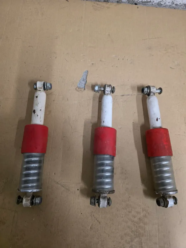 Amortiguadores BH California rojos