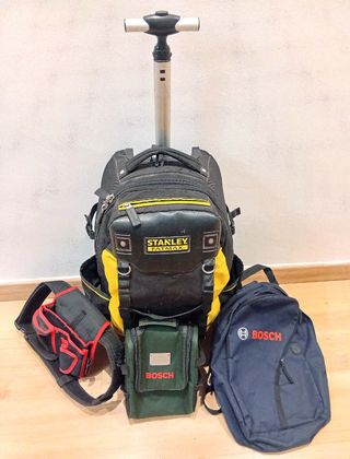 Mochilas y Bolsas de Herramientas Stanley, Bosch