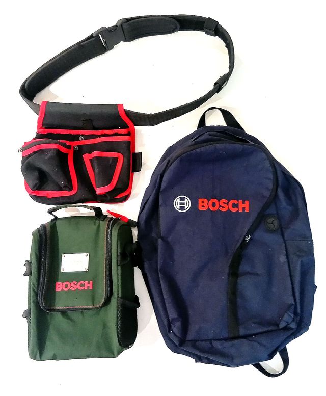 Mochilas y Bolsas de Herramientas Stanley, Bosch