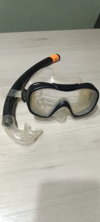 Gafas y tubo snorkel Tribord