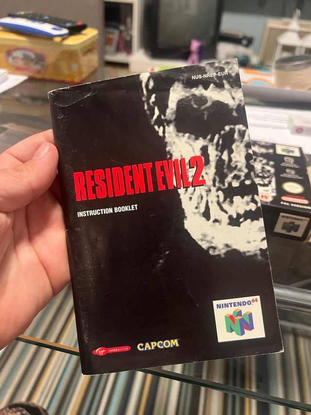 Resident Evil 2 N64 Capcom PAL Nintendo