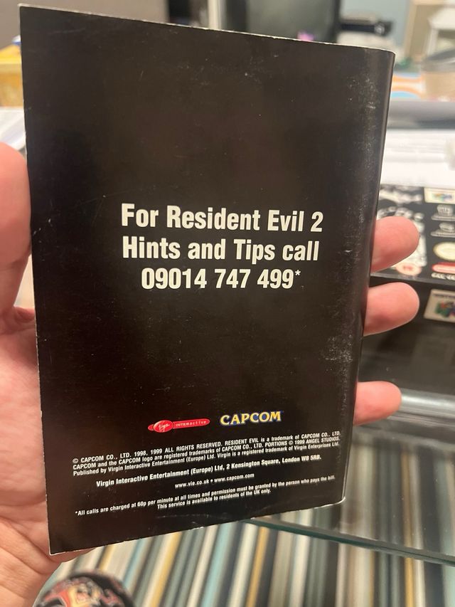Resident Evil 2 N64 Capcom PAL Nintendo
