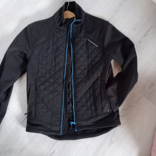 Cazadora Negra Hombre Talla M