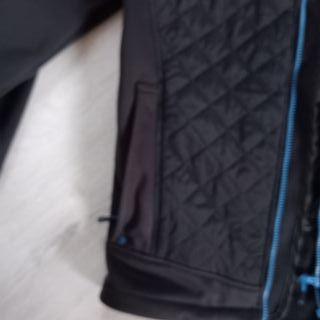 Cazadora Negra Hombre Talla M