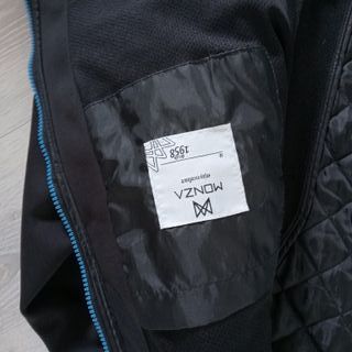 Cazadora Negra Hombre Talla M