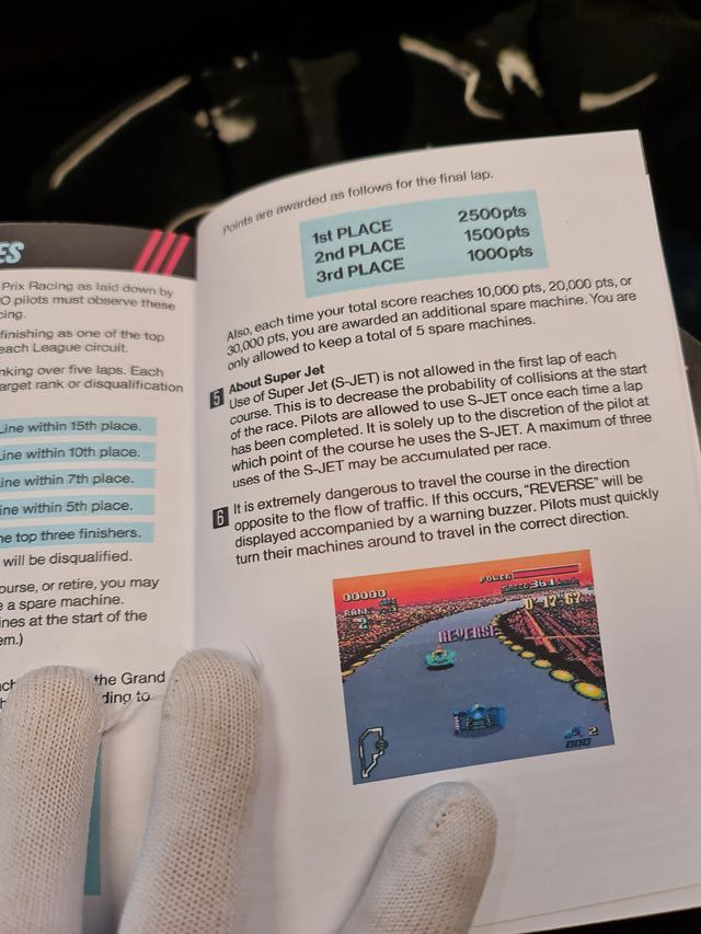 Manual Reemplazo F-Zero SNES