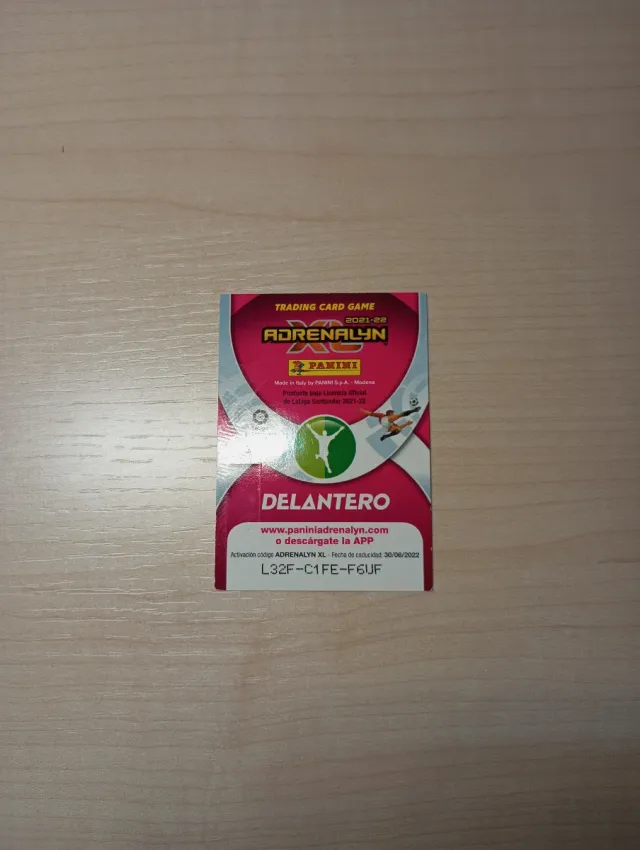 Cromo Depay Balón de Oro Adrenalyn 21-22