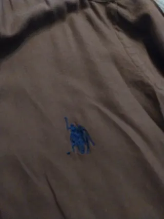 Camicia U.S. Polo Assn. marrone