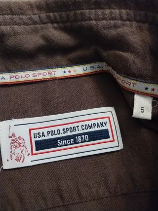Camicia U.S. Polo Assn. marrone