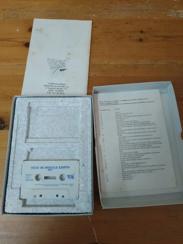 War in Middle Earth MSX