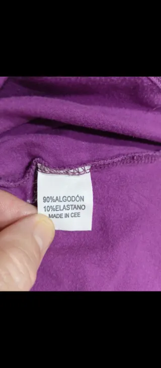 Lote 2 polos cuello alto mujer