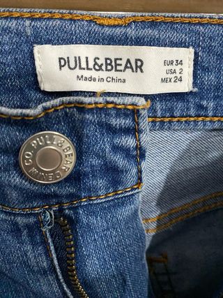 Pantalones campana Pull&Bear Talla XS cómodos